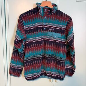 Patagonia Synchilla XXS Laughing Waters Elwha Blue